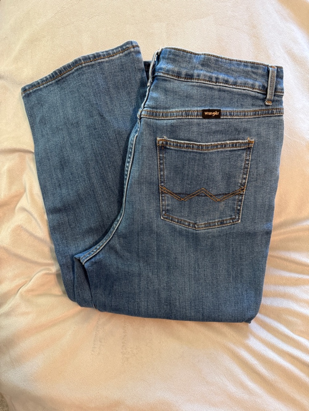Wrangler Light Blue Boot Cut Jeans
